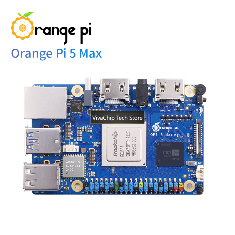 VivaChip TechOrange Pi 5 Max S - Orange Pi 5 Max Rk3588 评论和价格