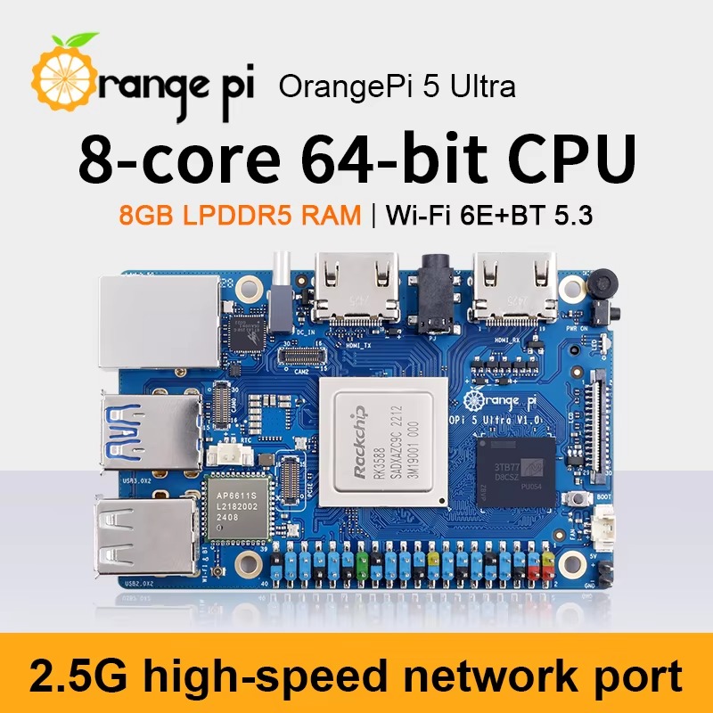 【Hot Sale】Orange Pi 5 Ultra 8G - Rk3588 Mini Pc Board 评论和价格