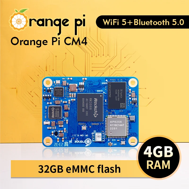 VivacpOrange Pi CM4 4GB RAM 32 - Compute Module 4 32Gb Wifi 评论和价格